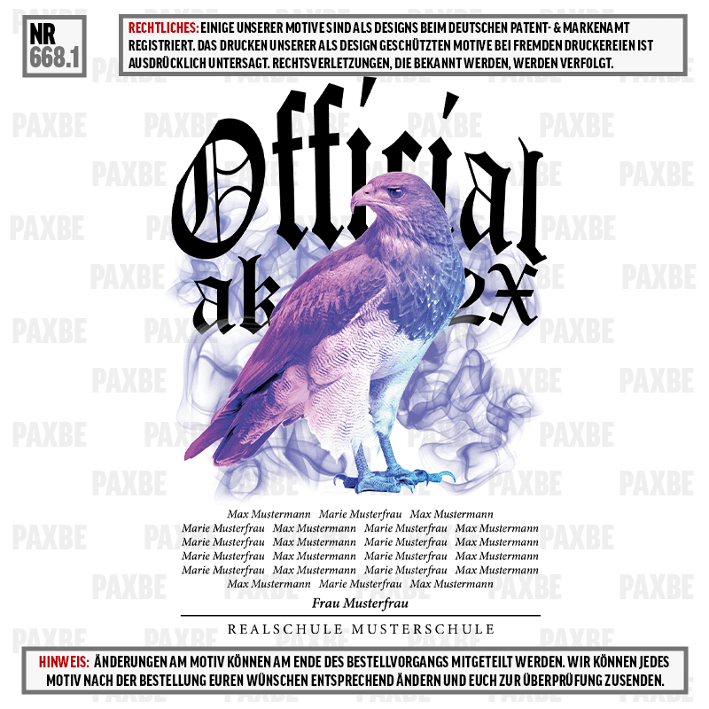 EAGLE OFFICIAL AK 668.1 EAGLE OFFICIAL AK 668.1