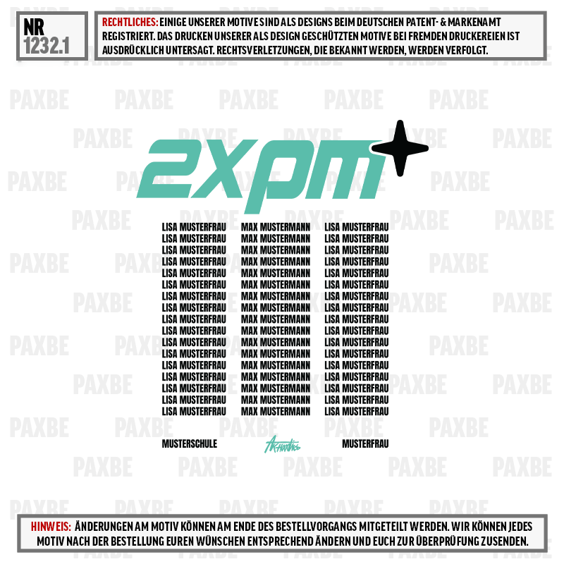 2XPM 1232.1 Seite, Text