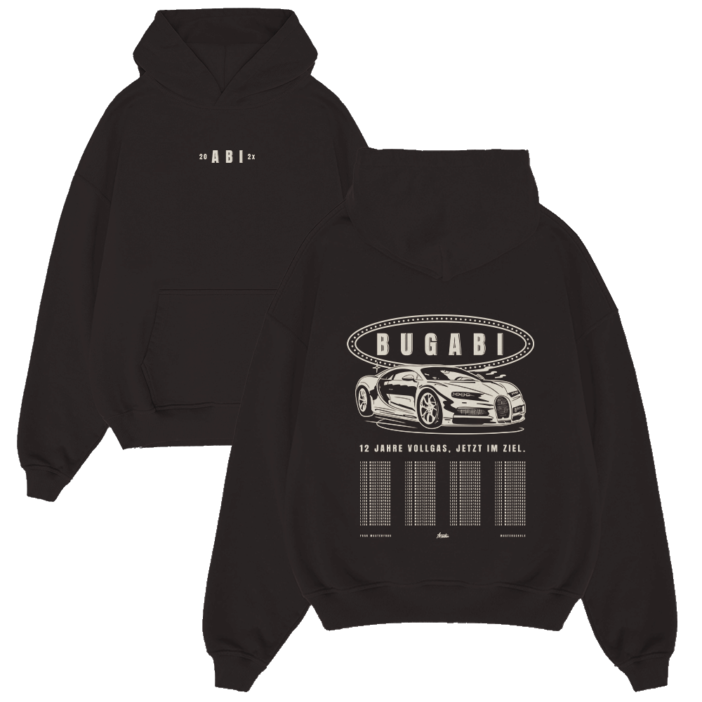 hoodie, schwarz, Auto Grafik, Bugati, Grafikdruck, Hoodie, Schwarzer Hoodie, Autoporträt Grafik, Bugatti-Design, Pullover-Hoodie