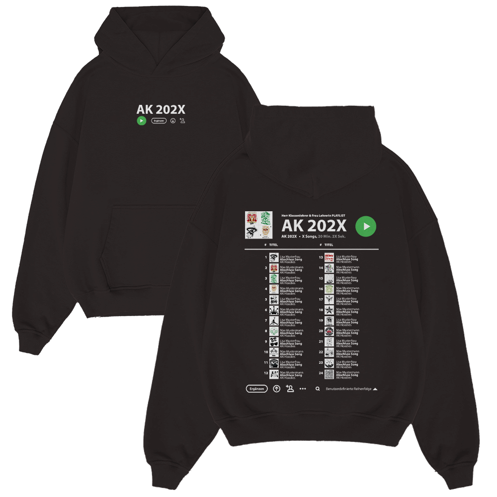 SPOTIFY SONG PLAYLIST LIEDER-COVER AK 812.2 Bekleidung, Strickwaren, Pullover, Sweatshirt, Kapuzenpulli, Strickwaren, Pullover, Sweatshirt, Kapuzenpulli, Kapuze