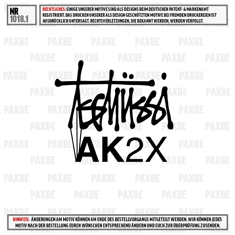 TSCHÜSSI LINES 1018.1 Handschrift, Text