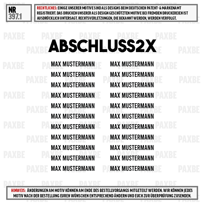 T-Shirt, Rundhals, Max Mustermann, Textdruck, Zweispaltig, T-Shirt, Max Mustermann, Sommer, Unisex, Kleidung