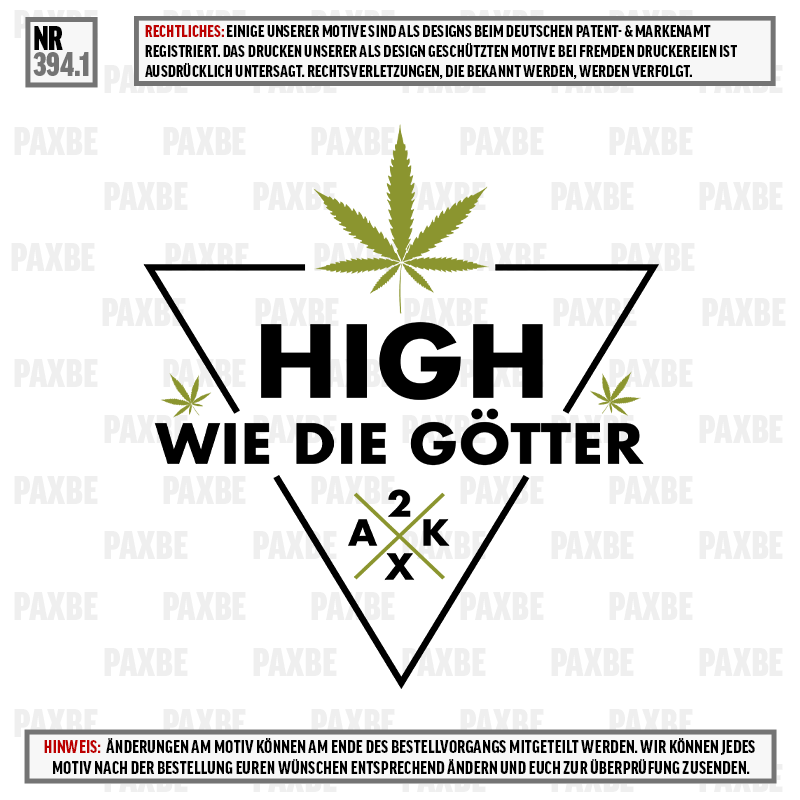 HIGH WIE DIE GÖTTER 394.1 HIGH WIE DIE GÖTTER 394.1