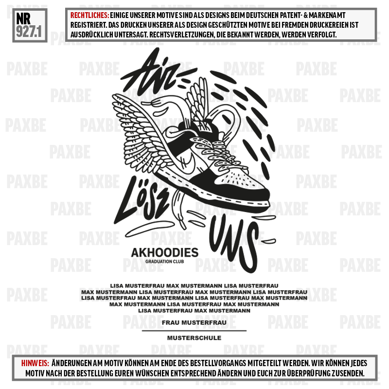 AIR LÖSE UNS 927.1 AIR LÖSE UNS 927.1