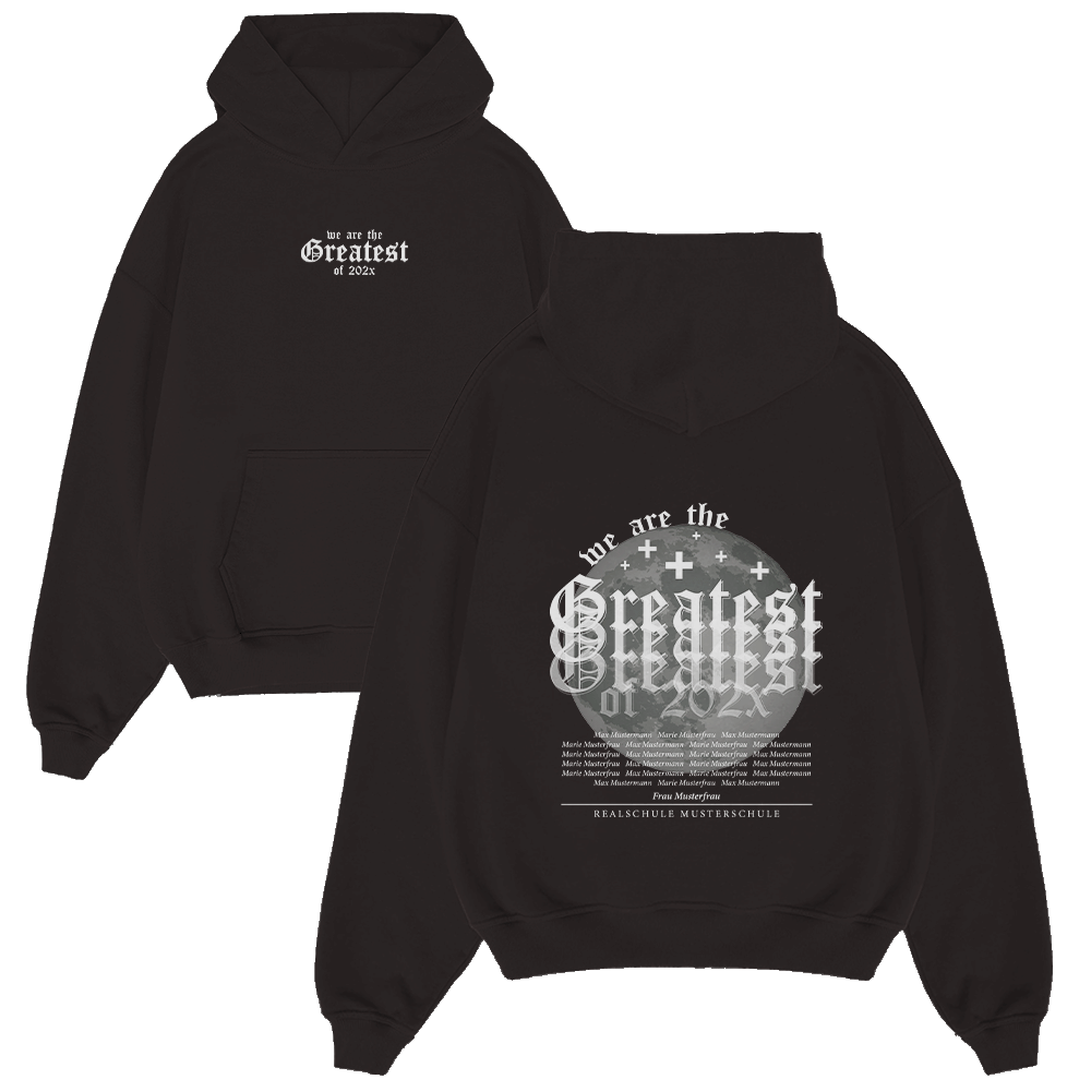 WE ARE THE GREATEST MOON 669.1 Strickwaren, Pullover, Sweatshirt, Kapuzenpulli, Kapuze