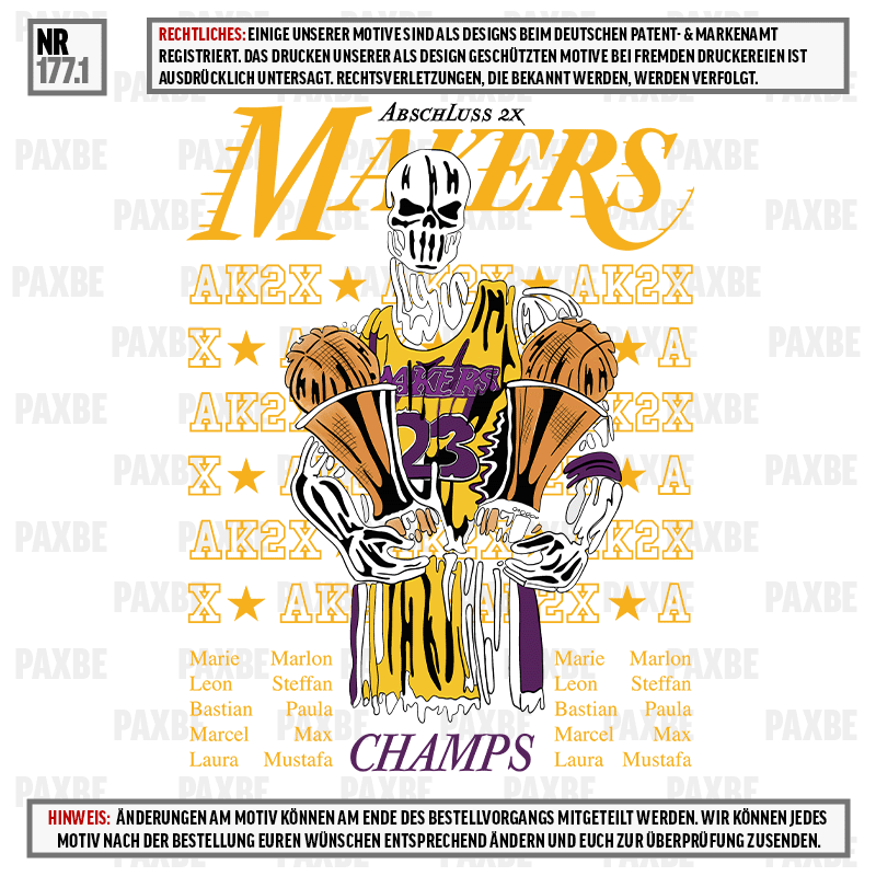 MAKERS CHAMPS 177.1 MAKERS CHAMPS 177.1