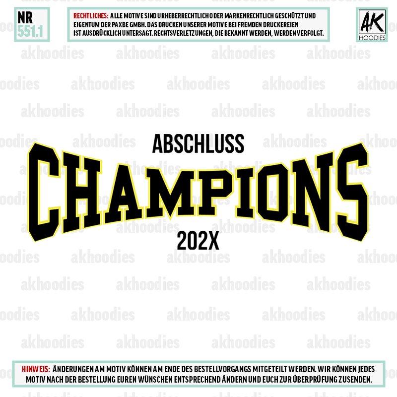 ABSCHLUSS CHAMPIONS 551.1