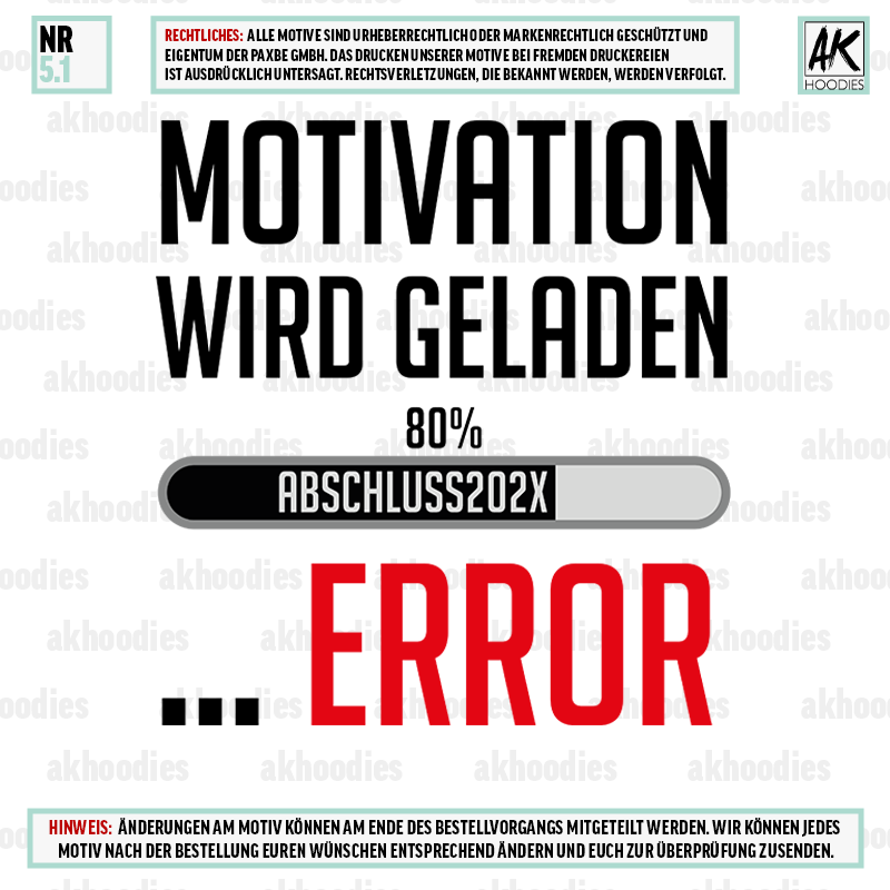 MOTIVATION LADEN 5.1