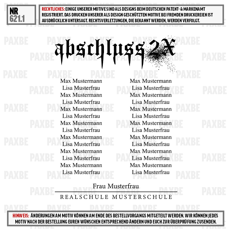 Broschüre, Abschluss, Urkunde, Musterfrau, Musterfirma