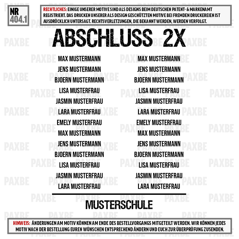 CHABOS WISSEN WER DEN ABSCHLUSS HAT 404.1 Text, Zeitung