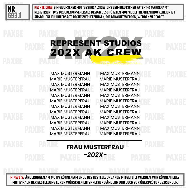 REPRESENTED STUDIOS 693.1 Werbung, Plakat, Seite, Text, Werbung, Plakat, Seite, Text
