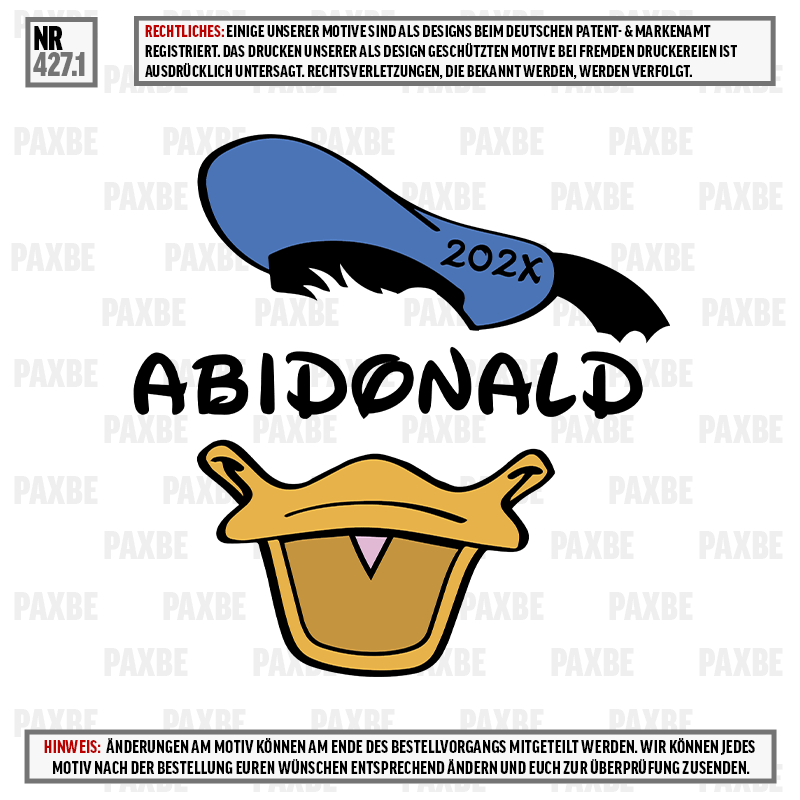 ABIDONALD 427.1 ABIDONALD 427.1