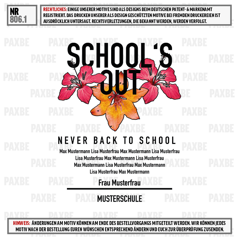 schule, out, blumen, poster, tshirt-design, schule, plakat, blume, hibiskus, design