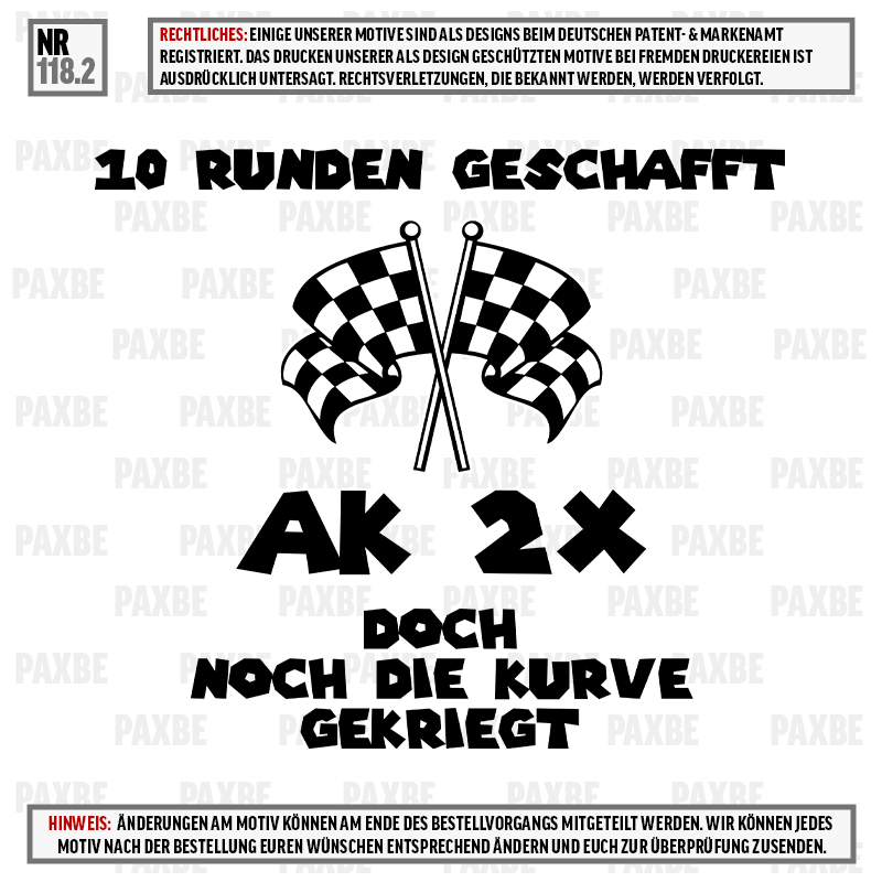 10 RUNDEN DOCH NOCH DIE KURVE GEKRIEGT 118.2 10 RUNDEN DOCH NOCH DIE KURVE GEKRIEGT 118.2