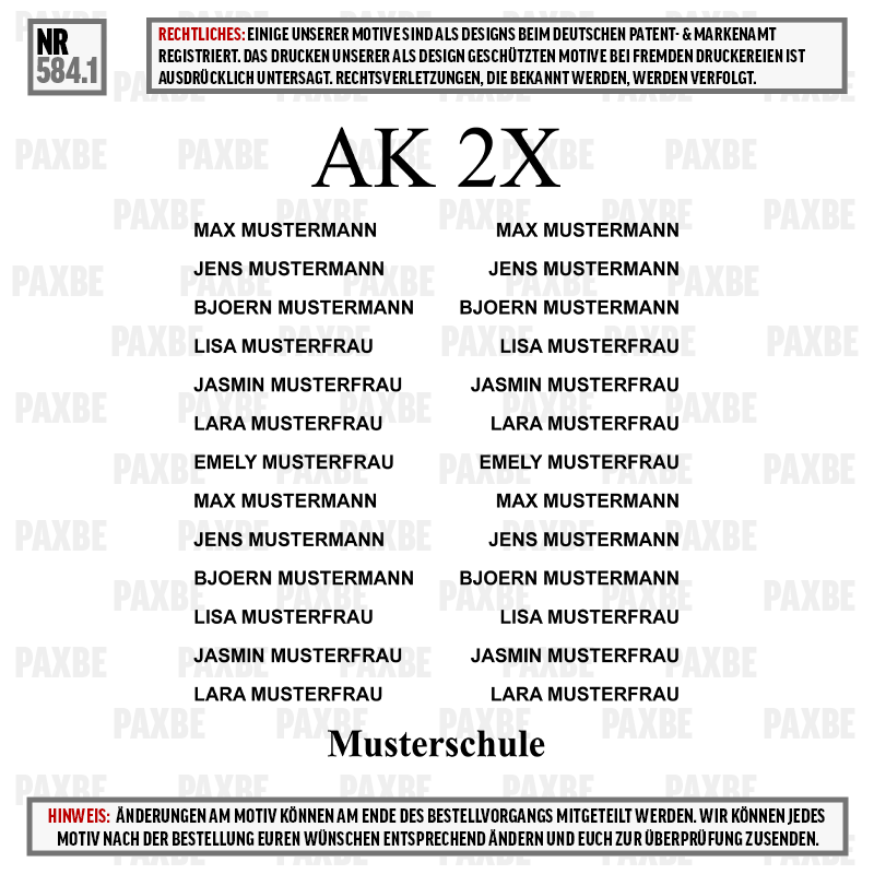 AK BLUME 584.1 Seite, Text