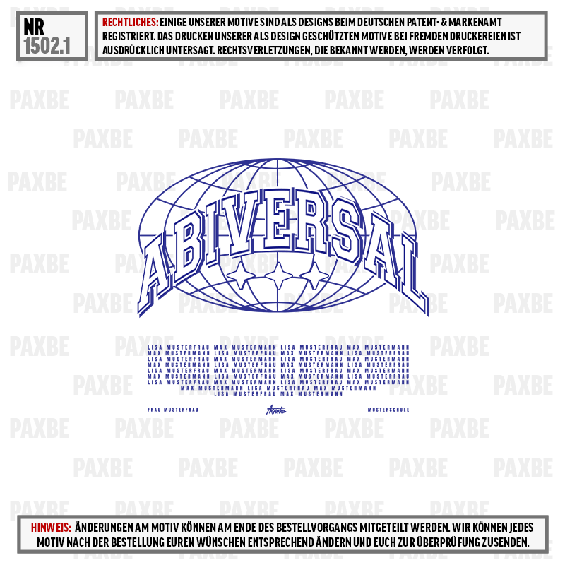 Globus, Weltkarte, Bandensignet, Textgrafik, Blaues Druckdesign, Globus, Welt, texturiert, Blau, Logo