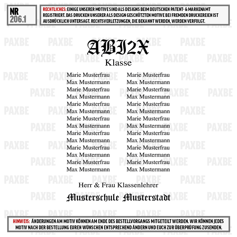 Etikett, Zertifikat, Klasse, Lehrer, Mustersaal, braun, klassische Schrift, Musterbild, Abschlusszeugnis, Musterbrief