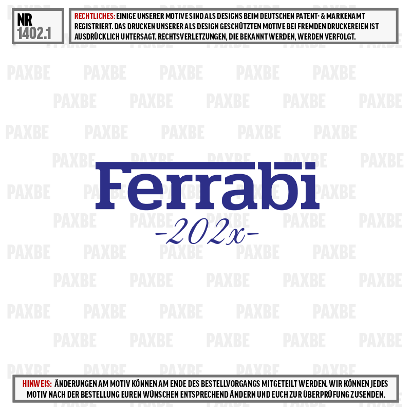 Logo, Ferrabi, -202x-, blauer Text, Markenzeichen, Logo, Ferrari, Markenlogo, Text, Grafikdesign