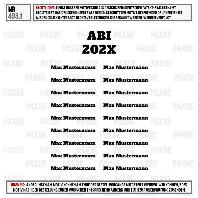 T-Shirt, Abbild, Max Mustermann, Design-Muster, Label-Druck, t-shirt, text print, black, white, patterned