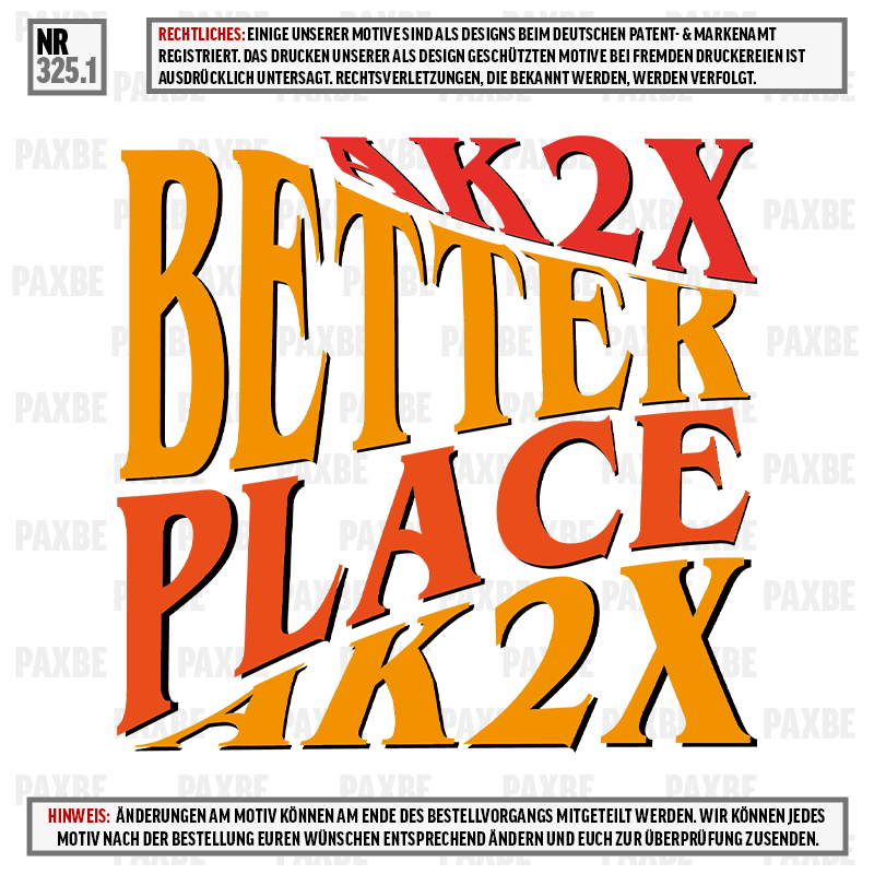 BETTER PLACE 325.1