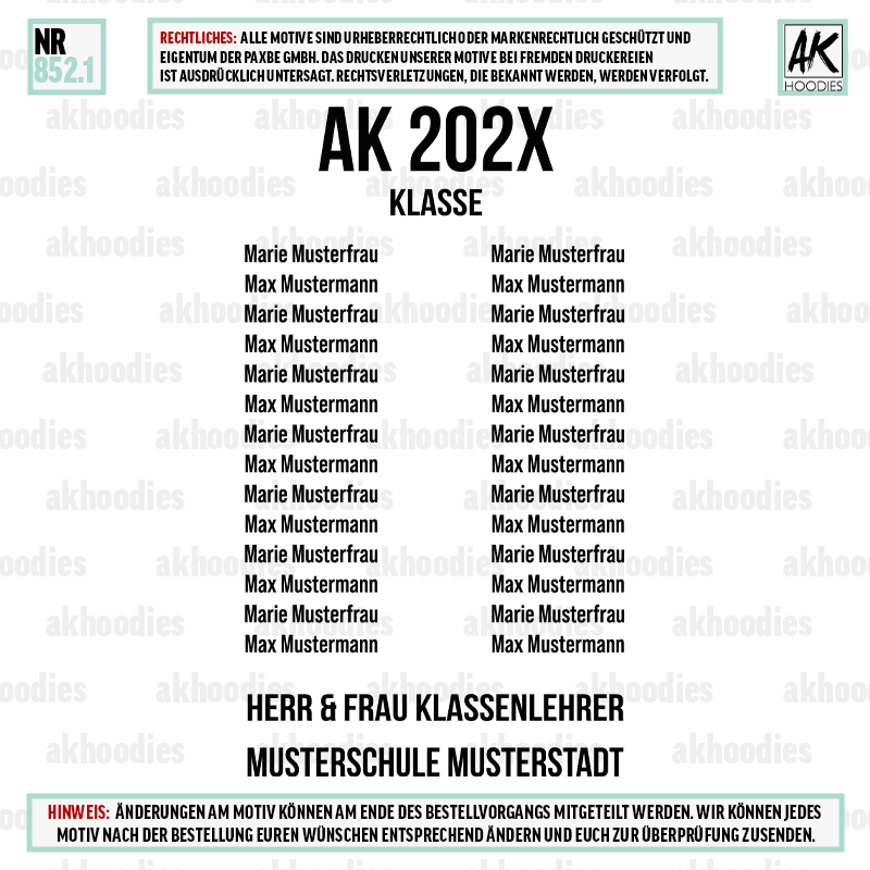 ABITURIENTEN 852.1