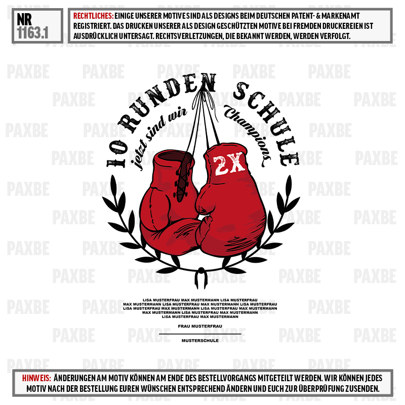 10 RUNDEN CHAMPIONS 1163.1 Werbung, Plakat, Kleidung, Handschuh, Person